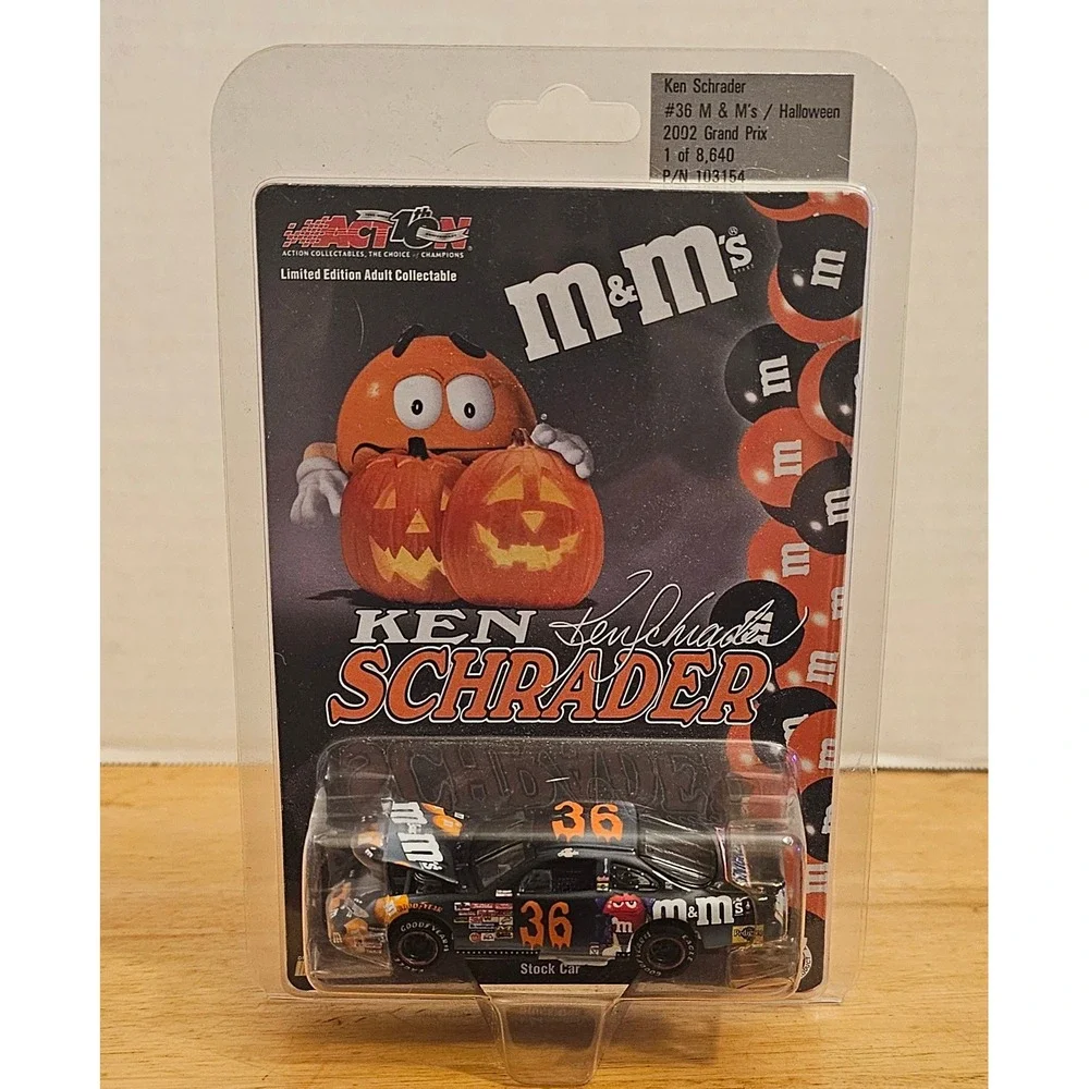 Action Ken Schrader 36 M&Ms Halloween 2002 Grand Prix 1:64 Diecast 1 of 8640